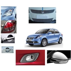 New Maruti Dzire Chrome Combo Set of 7