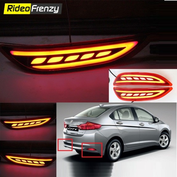 Honda City Ivtec/Idtec Rear LED Reflector Lamp DRL