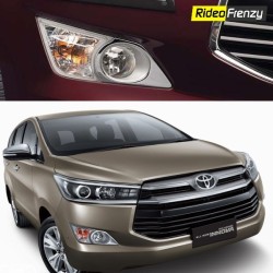 Buy Innova Crysta Chrome Fog Lamp Garnish Covers online at low prices-Rideofrenzy