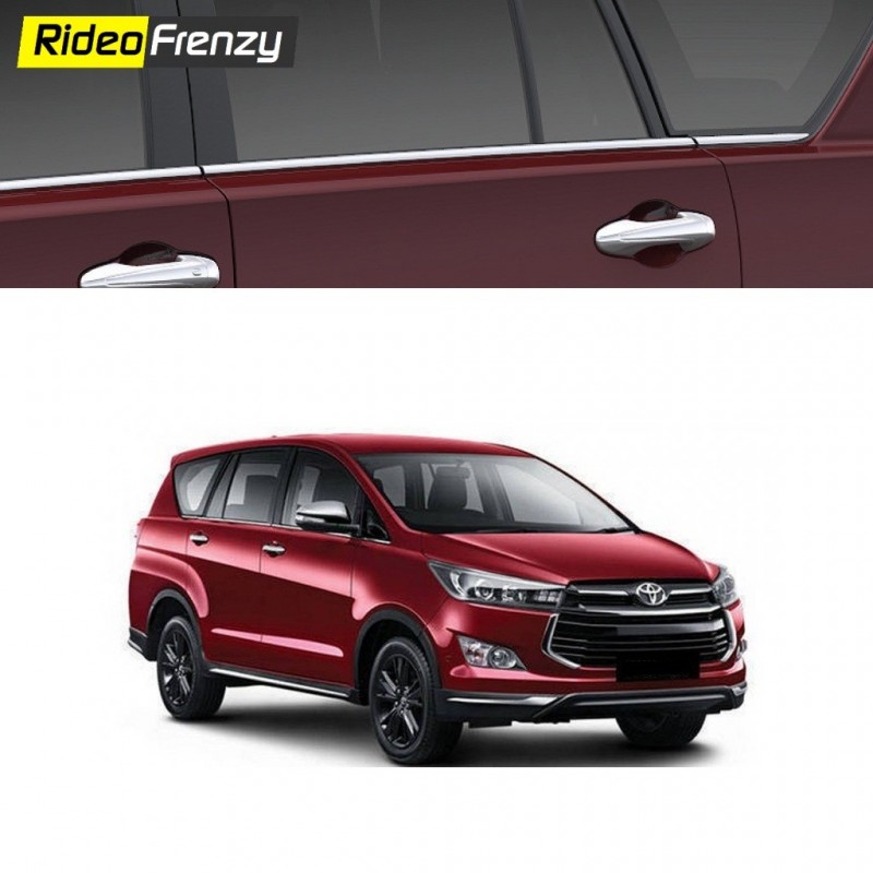 Buy Innova Crysta Lower Chrome window Garnish online at low prices-Rideofrenzy