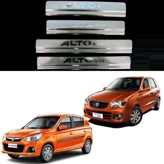 Buy Door Stainless Steel Sill Plate for Alto K10 at low prices-RideoFrenzy