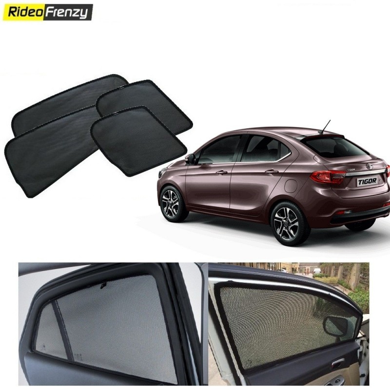 Buy Tata Tigor Magnetic Car Window Sunshade at low prices-Rideofrenzy