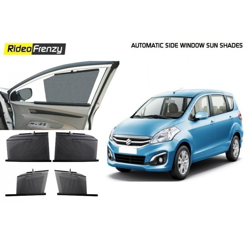 Buy Maruti Ertiga Automatic Side Window Sun Shades at low prices-RideoFrenzy