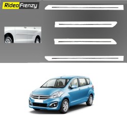 Buy Original OEM Maruti Ertiga White Chrome Side beading at low prices-RideoFrenzy