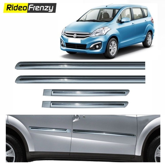 Buy Original OEM Maruti Ertiga Silver Chrome Side beading at low prices-RideoFrenzy