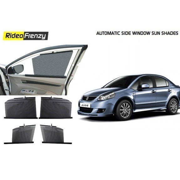 Buy Maruti SX4 Automatic Side Window Sun Shades at low prices-RideoFrenzy