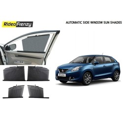 Buy Maruti Baleno Automatic Side Window Curtains | UV Protected | Custom Fit online India