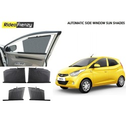 Buy Hyundai Eon Automatic Side Window Sun Shades online at low prices-RideoFrenzy