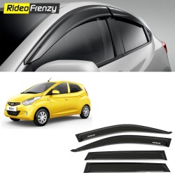 Buy Unbreakable Hyundai Eon Door Visors in ABS Plastic at low prices-RideoFrenzy