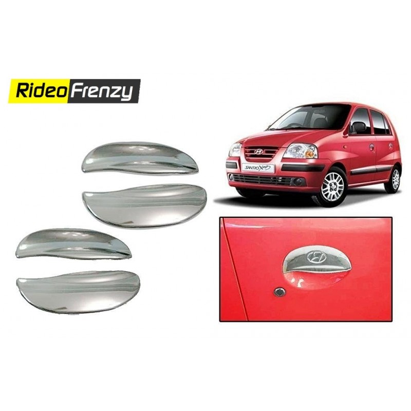 Buy Santro Xing Door Chrome Handle Covers at low prices-RideoFrenzy