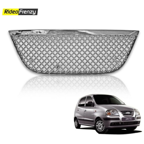 Buy Hyundai Santro Xing Front Chrome Grill Covers | Rustfree Chrome Plating