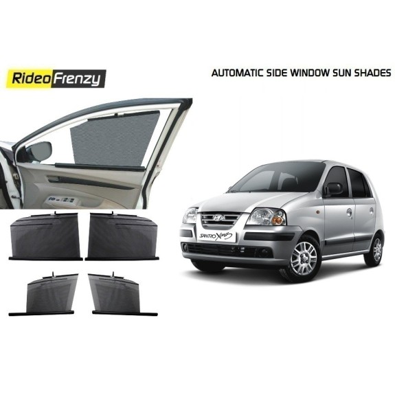 Buy Hyundai Santro xing Automatic Side Window Sun Shade at low prices-RideoFrenzy