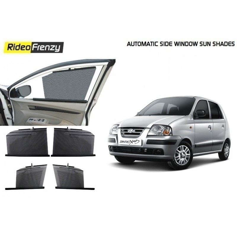 Buy Hyundai Santro xing Automatic Side Window Sun Shade at low prices-RideoFrenzy