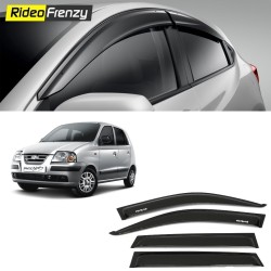 Buy Unbreakable Hyundai Santro Xing Door Visors in ABS Plastic at low prices-RideoFrenzy