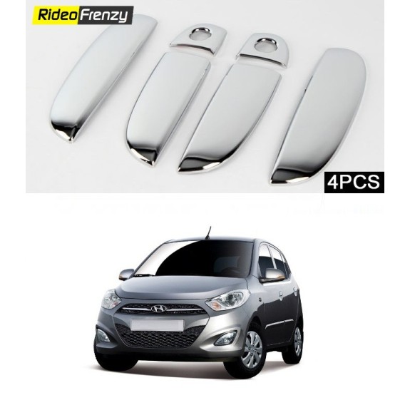 Buy Hyundai I10 Door Chrome Handle Covers at low prices-RideoFrenzy
