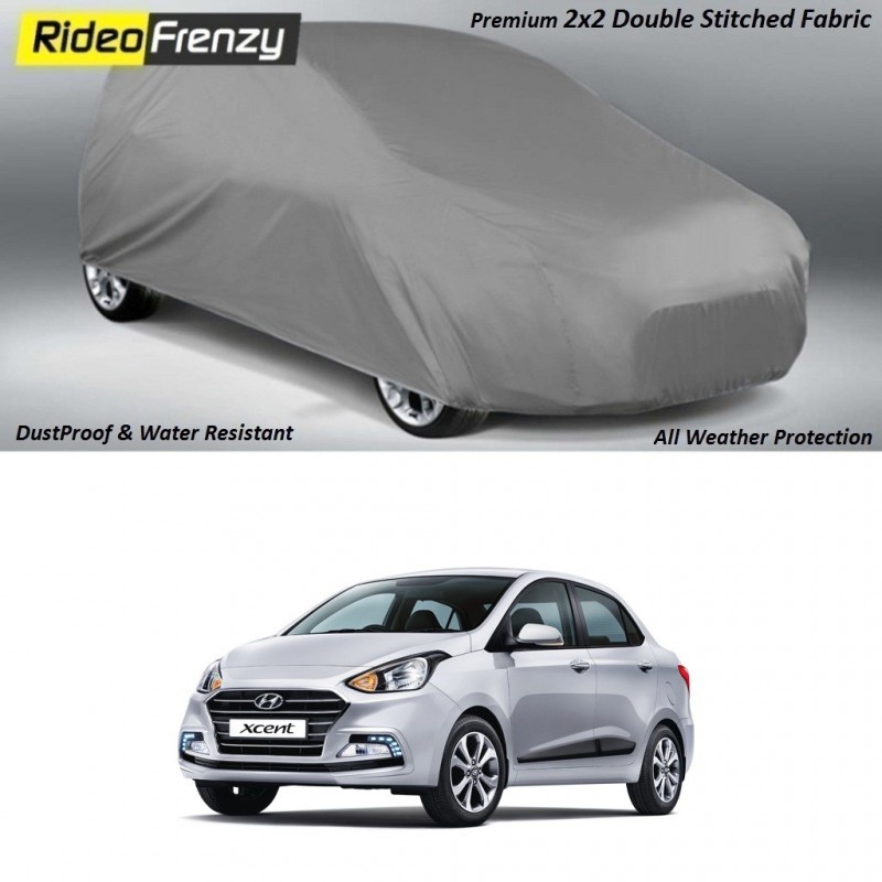 Buy Heavy Duty  Hyundai Xcent Body Cover online at low prices-RideoFrenzy