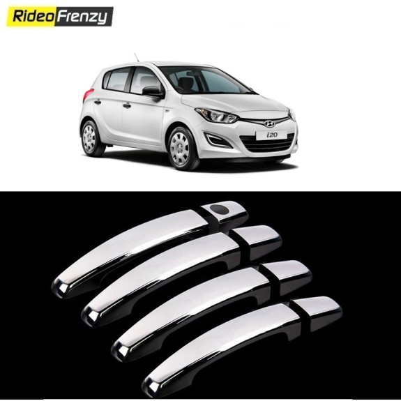 Buy Hyundai i20 Door Chrome Handle Covers at low prices-RideoFrenzy