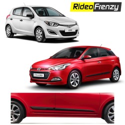 Buy Original Hyundai i20 & Elite i20 Matt Black Side Beading at low prices-RideoFrenzy