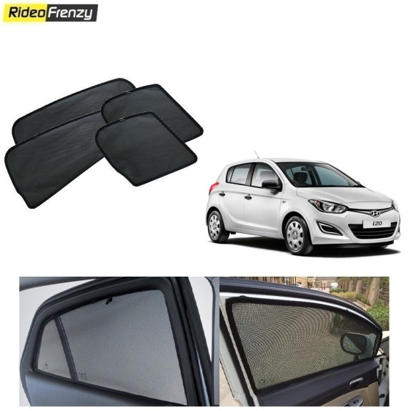 Buy Hyundai i20 Magnetic Car Window Sunshades at low prices-RideoFrenzy