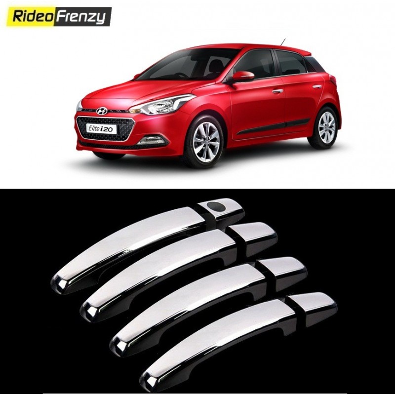 Buy Hyundai Elite i20 Door Chrome Handle Covers at low prices-RideoFrenzy