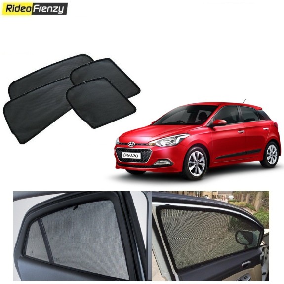 Buy Hyundai Elite i20 Magnetic Window Sunshades at low prices-RideoFrenzy