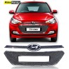 Buy Hyundai Elite i20 Chrome Grill Covers (Upper+lower) | High Quality ABS Plastic Chrome Plating