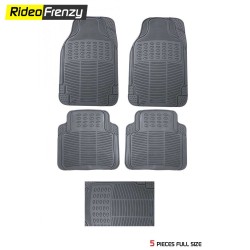 Buy Lifetime Ruf & Tuf Grey Rubber Floor Mats | 5 pieces Full Size