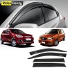 Buy Unbreakable Maruti Alto K10 Door Visors in ABS Plastic at low prices