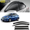 Buy Unbreakable Honda Amaze Door Visors in ABS Plastic at low prices-RideoFrenzy