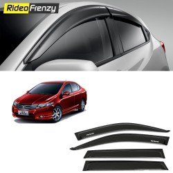 Buy Unbreakable Honda City Ivtec Door Visors in ABS Plastic at low prices-RideoFrenzy