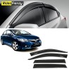 Buy Unbreakable Honda Civic Door Visors in ABS Plastic at low prices-RideoFrenzy