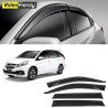 Buy Unbreakable Honda Mobilio Door Visors in ABS Plastic at low prices-RideoFrenzy