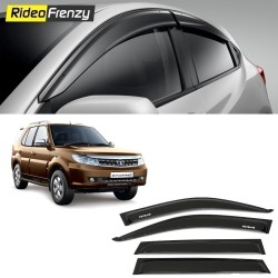 Buy Unbreakable Tata Safari Storme Door Visors in ABS Plastic at low prices-RideoFrenzy