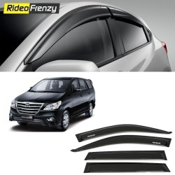 Buy Unbreakable Toyota Innova Door Visors in ABS Plastic at low prices-RideoFrenzy