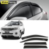 Buy Unbreakable Toyota Fortuner Door Visors in ABS Plastic at low prices-RideoFrenzy