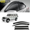 Buy Unbreakable Mahindra Bolero Door Visors in ABS Plastic-6 pcs at low prices-RideoFrenzy