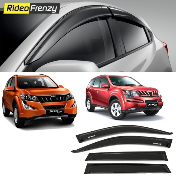 Buy Unbreakable Mahindra XUV500 Door Visors in ABS Plastic at low prices-RideoFrenzy