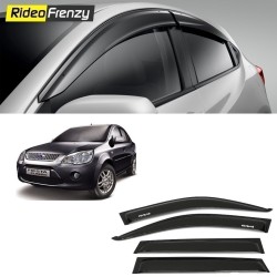 Buy Unbreakable Ford Fiesta Door Visors in ABS Plastic at low prices-RideoFrenzy