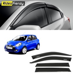 Buy Unbreakable Renault Pulse Door Visors in ABS Plastic at low prices-RideoFrenzy