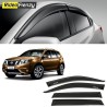 Buy Unbreakable Nissan Terrano Door Visors in ABS Plastic at low prices-RideoFrenzy