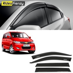 Buy Unbreakable Chevrolet Enjoy Door Visors in ABS Plastic at low prices-RideoFrenzy