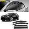 Buy Unbreakable Chevrolet Cruze Door Visors in ABS Plastic at low prices-RideoFrenzy