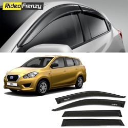 Buy Unbreakable Datsun Go plus Door Visors in ABS Plastic at low prices-RideoFrenzy