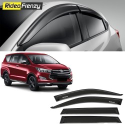 Buy Unbreakable Innova Crysta Door Visors in ABS Plastic at low prices-RideoFrenzy