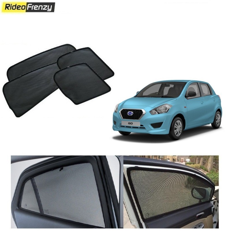 Buy Datsun Go Magnetic Car Window Sunshades at low prices-RideoFrenzy