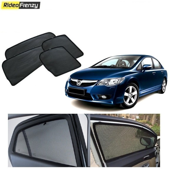 Buy Honda Civic Magnetic Car Window Sunshade at low prices-RideoFrenzy