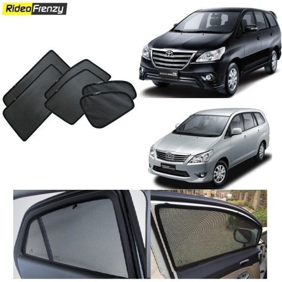 Buy Toyota Innova Magnetic Car Window Sunshades-6 pcs at low prices-RideoFrenzy