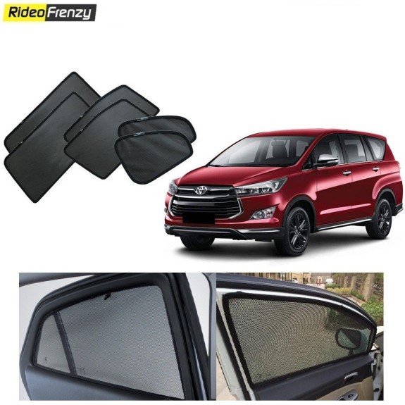 Buy Toyota Innova Crysta Magnetic Car Window Sunshades at low prices-RideoFrenzy