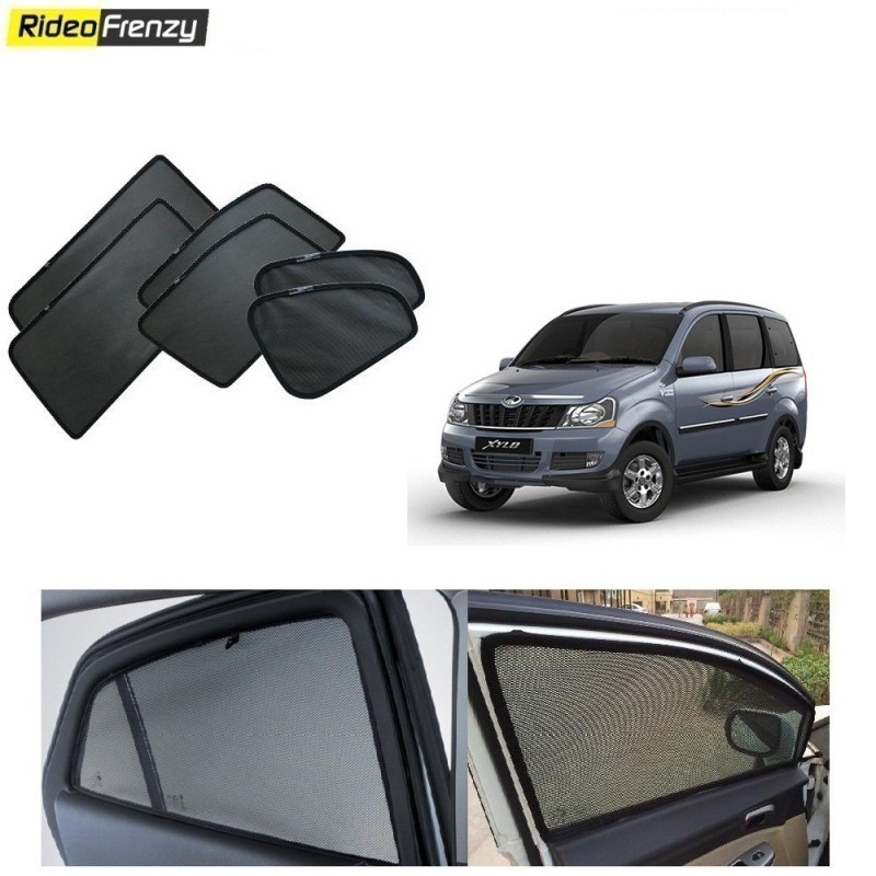 Buy Magnetic Car Window Sunshade for Mahindra Xylo online at low prices-Rideofrenzy
