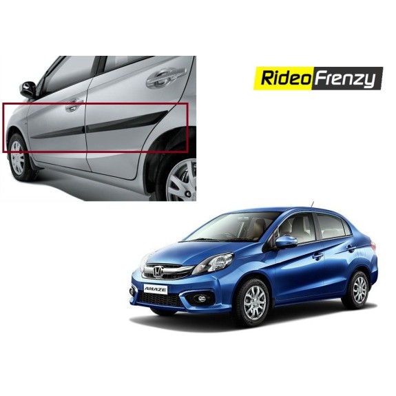 Buy Original Matt Black Side Beading for Honda Amaze at low prices-RideoFrenzy